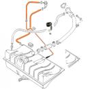 Halter für Schwerkraftventil - Tankentlüftung (22128) , Golf / Jetta / Scirocco